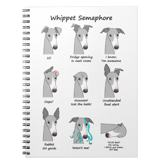 Whippetの腕木信号機 ノートブック (正面)