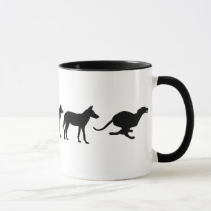 Whippetの進化 マグカップ