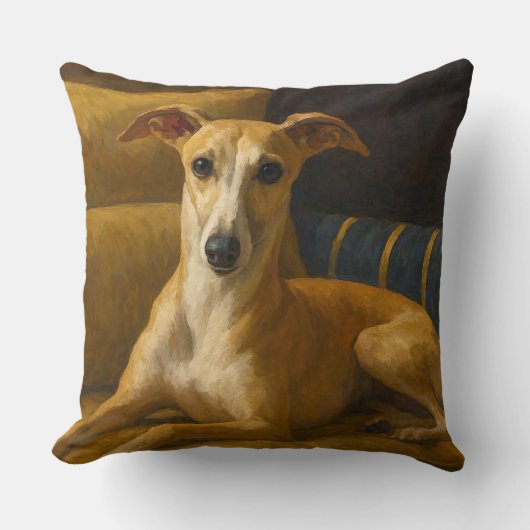 Whippet クッション (正面)