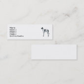 Whippet スキニー名刺 (正面/裏面)