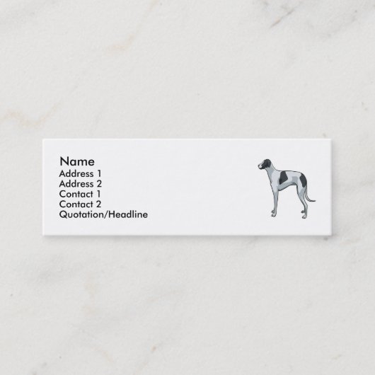 Whippet スキニー名刺 (正面)