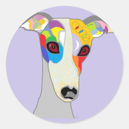 WHIPPET ラウンドシール (正面)