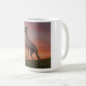 Whippet Elegant Coffee Mug コーヒーマグカップ (正面右)