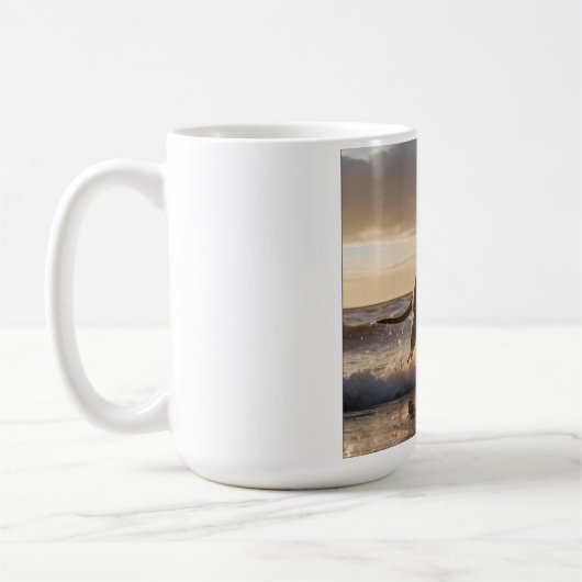 Whippet Elegant Coffee Mug コーヒーマグカップ (左)