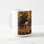 Whippet Elegant Coffee Mug コーヒーマグカップ (正面左)