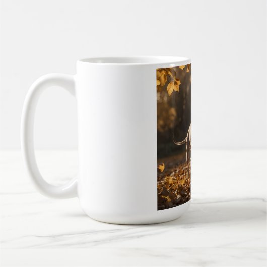 Whippet Elegant Coffee Mug コーヒーマグカップ (左)