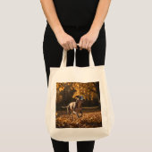 Whippet Elegant Grocery Tote トートバッグ (正面(商品))