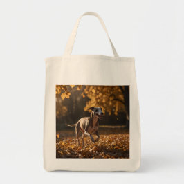 Whippet Elegant Grocery Tote トートバッグ
