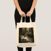 Whippet Elegant Grocery Tote トートバッグ (正面(商品))