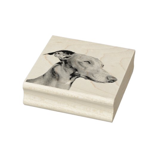 Whippet Gummistempel ラバースタンプ (スタンプ)