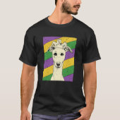 Whippet Jester Mardi Gras Dog Mom or Dad Tシャツ (正面)
