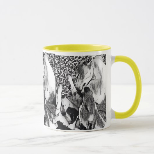 Whippetsのマグ マグカップ (右)