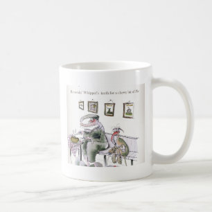 whippetsの歯を借りる愛ヨークシャ コーヒーマグカップ