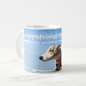 #whippetsonatripのマグ コーヒーマグカップ (正面左)