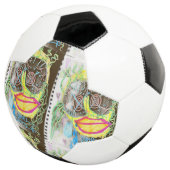 "WHiRL-DROOL$" by thaddeus & crimson's Adam Moyer サッカーボール (3/4)