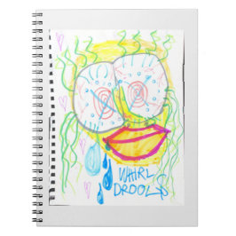 "WHiRL-DROOL$" by thaddeus & crimson's Adam Moyer ノートブック