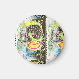 "WHiRL-DROOL$" by thaddeus & crimson's Adam Moyer マグネット