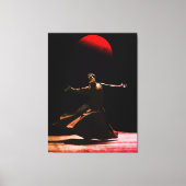 Whirling Dervish Sufi Spiritual Dance Islamic Art キャンバスプリント (正面)