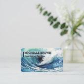 Whirlpoolプールサービス 名刺 (スタンド正面)