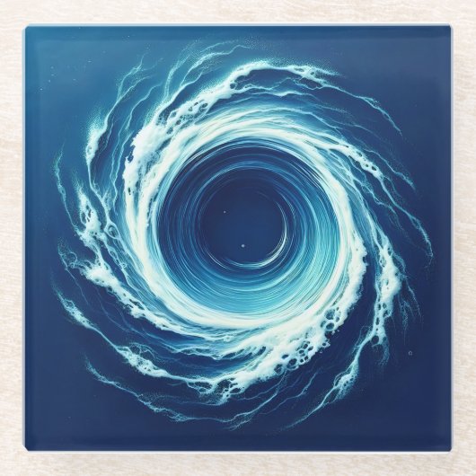 whirlpool ガラスコースター (正面)