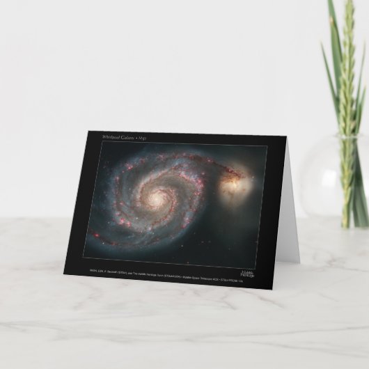 WhirlpoolGalaxy-M51-2005-12a カード (正面)