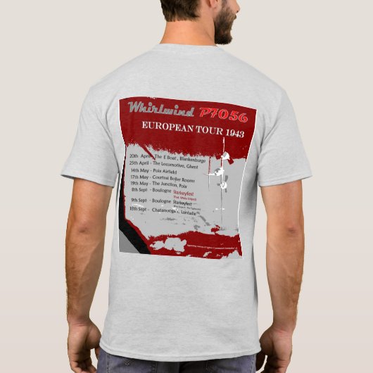 Whirlwind – すべてのWFPへの収益 Tシャツ (裏面)