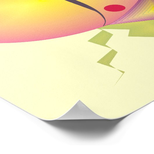 Whisical Fish Poster Art by Gail Gabel ポスター (角)