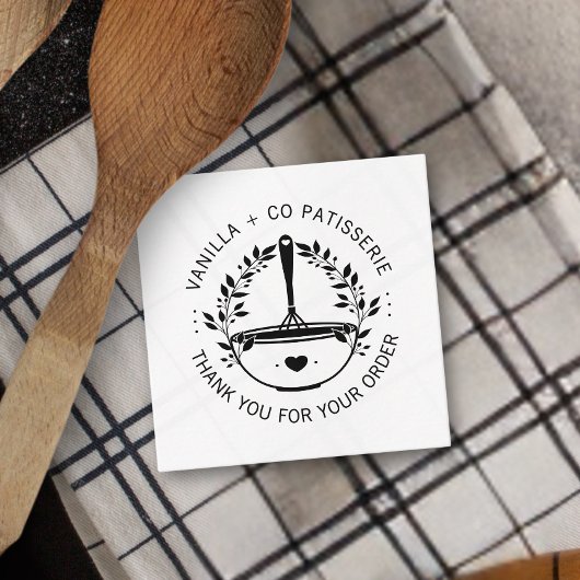 WhiskモダンベーカリーBusiness Customer Thank スクエア名刺