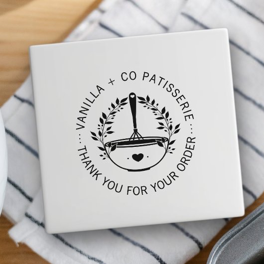 WhiskモダンベーカリーBusiness Customer Thank セルフインキングスタンプ