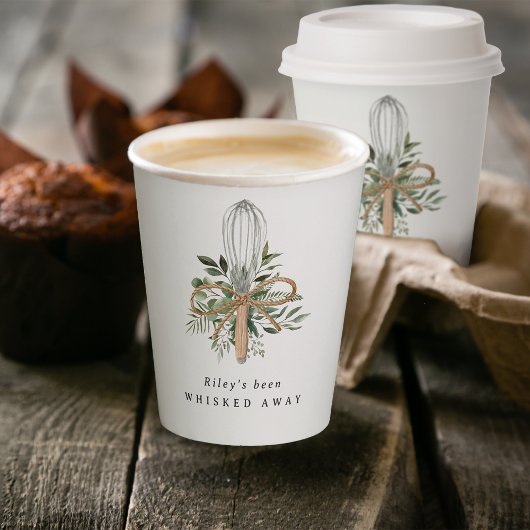 whisked away キッチン ブライダルシャワー 紙コップ