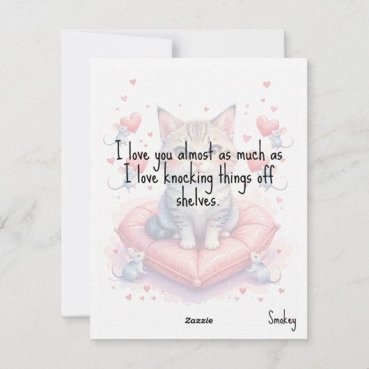 💘🐈Whisker-Tingling Romance シーズンカード (裏面)