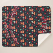 Whisker Wonderland シェルパブランケット (正面(横))