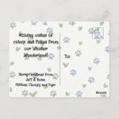 Whisker Wonderland ポストカード (裏面)