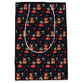 Whisker Wonderland ミディアムペーパーバッグ (正面)