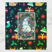 Whisker Wonderland ワインラベル (シングルラベル)