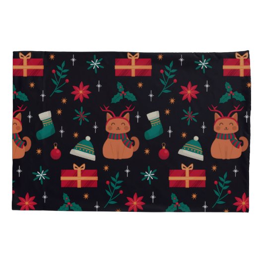 Whisker Wonderland 枕カバー (裏面)