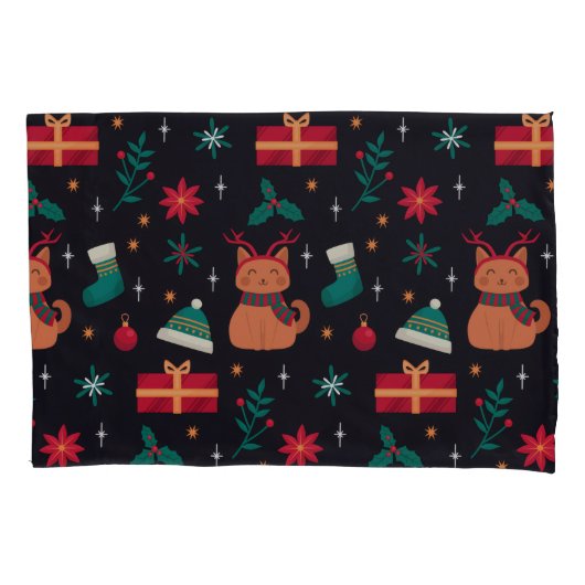 Whisker Wonderland 枕カバー (正面)