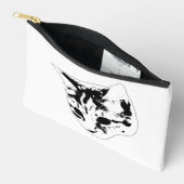 Whisker Zip Kit アクセサリーポーチ (見開き)