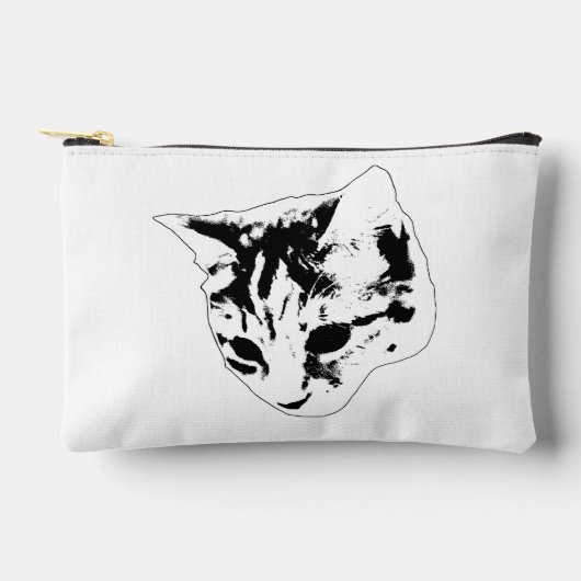 Whisker Zip Kit アクセサリーポーチ (正面)