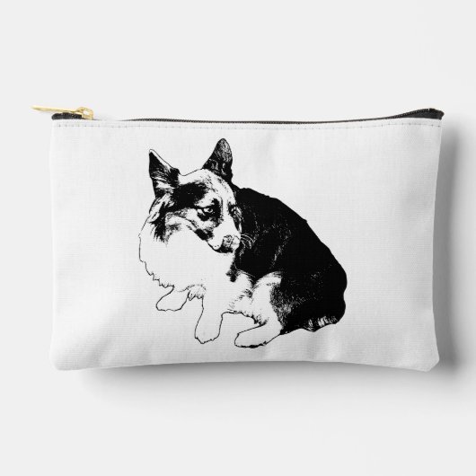 Whisker Zip Kit アクセサリーポーチ (正面)