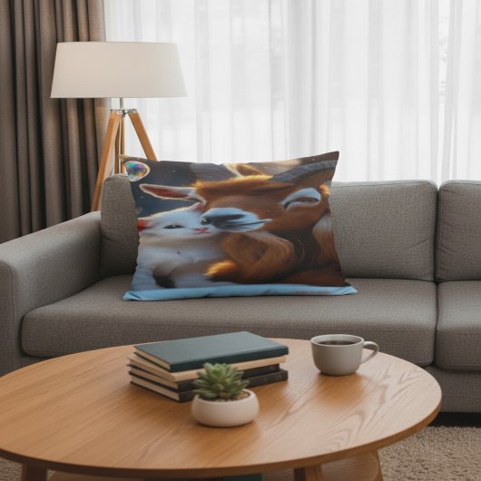 Whiskers and Hooves クッション