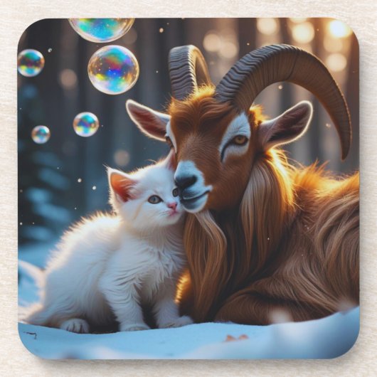 Whiskers and Hooves コースター (正面)