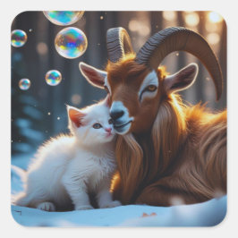 Whiskers and Hooves スクエアシール