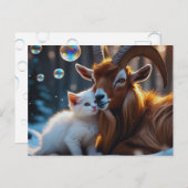 Whiskers and Hooves ポストカード (正面/裏面)