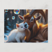 Whiskers and Hooves ポストカード (正面)