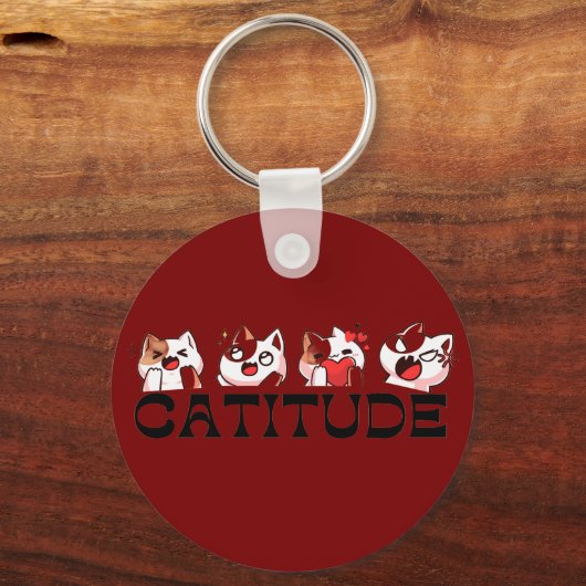 Whiskers & Memories – Cute Cat Keychain 💖 キーホルダー (裏面)