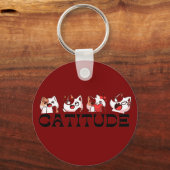 Whiskers & Memories – Cute Cat Keychain 💖 キーホルダー (正面)