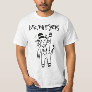 Whiskers Says Hi T-Shirt氏 Tシャツ