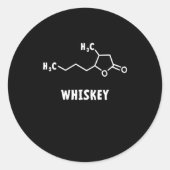 Whiskey ラウンドシール (正面)