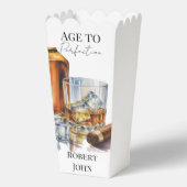 Whiskey and Cigar Men’s Birthday Party フェイバーボックス (裏面)